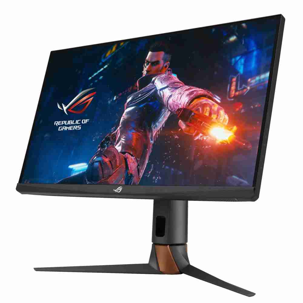 华硕ASUS ROG Swift 360Hz PG27AQN，，采用财神娱乐全新可支持ULMB2技术的高阶电竞显示器，，为电竞玩家打造突破以往的急速游戏体验。。。（图片来源：ASUS提供）